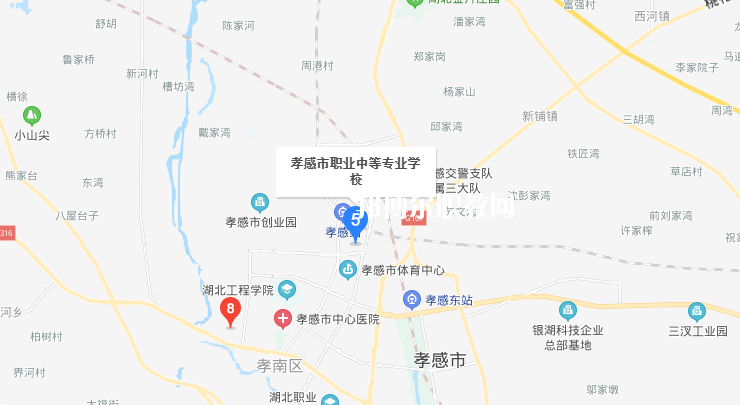 孝感市職業(yè)中等專業(yè)學(xué)校地址