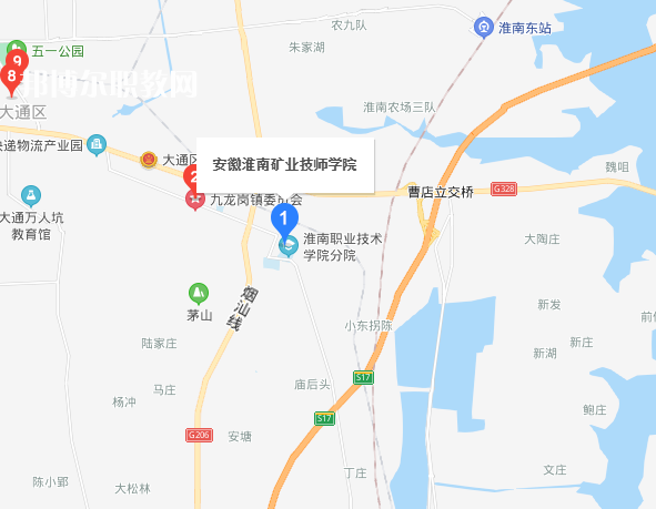 安徽理工技師學(xué)院地址在哪里