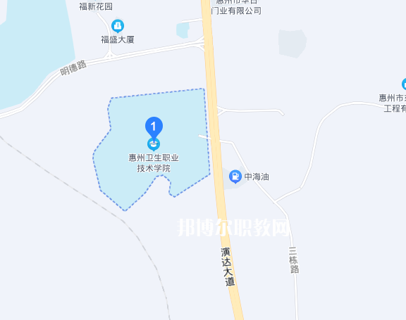 惠州衛(wèi)生學(xué)校地址在哪里