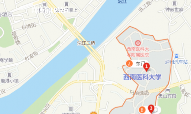 西南醫(yī)科大學護理學院附屬衛(wèi)生學校地址在哪里