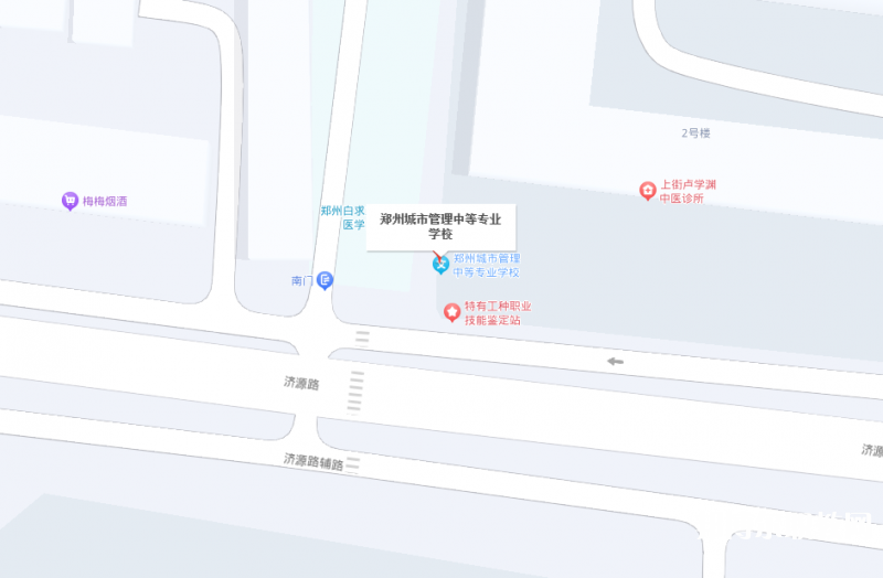 鄭州城市管理中等專業(yè)學(xué)校地址，乘車路線