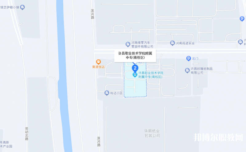 許昌市建安區(qū)職業(yè)中等專業(yè)學校地址，乘車路線