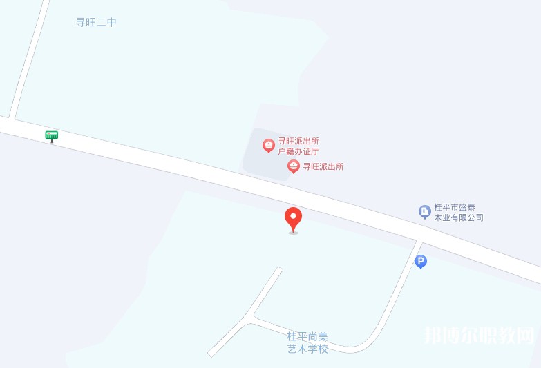 桂平尚美藝術(shù)學(xué)校地址，乘車路線